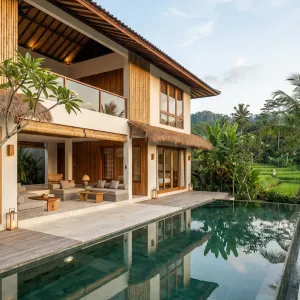 Bamboo Veranda Poolside Valley Villa