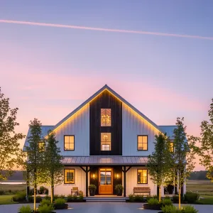 Sunset Glow: Barn-Loft Extravaganza