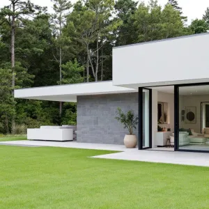 Minimalist Oasis on the Green