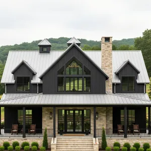 Barnhouse Gem with a Panoramic Porch