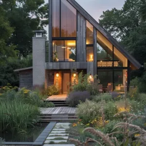 Saltbox House, Peripheral Modern Wings