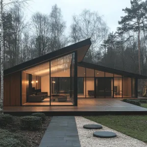 Transparent Woodland Hideaway