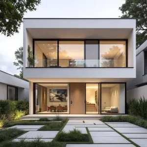 White Box with a Zen Touch