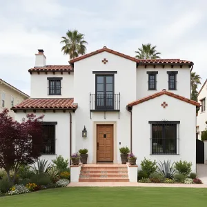 Courtyard Gables With Wrought-Iron Charm