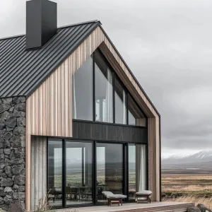 Angular Beauty in a Rustic Land