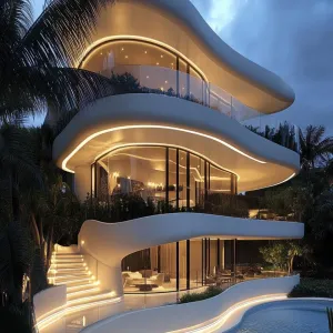 Dreamy Curves of Coastal Chic