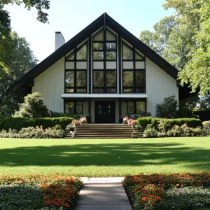 An Alpine Dream with Flowered Beams