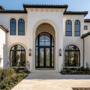 Alabaster Abode with Arched Awesomeness