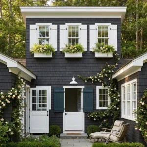 Garden Courtyard Cottage With Dutch Door