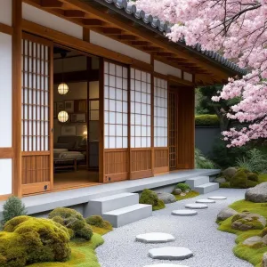 Charming Haven with Cherry Blossoms Aplenty