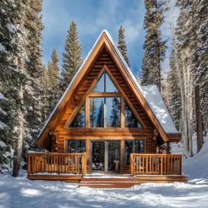 Triangular Treetop Getaway