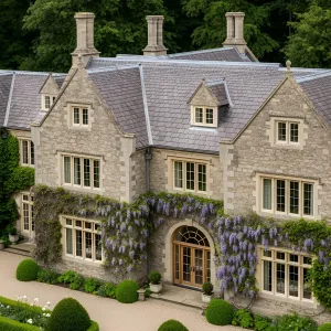 Fairytale Stone Retreat Amongst Verdant Gardens