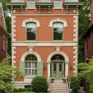 Victorian Brick Extravaganza: A Gable Jamboree