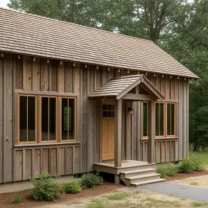 Rustic Refuge Amidst Forest Whispers