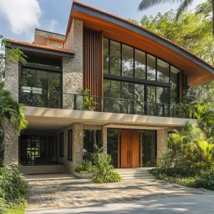 Tropical Marvel in Architectural Harmony