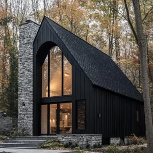 Mystical Blackhouse By The Rustling Leaves