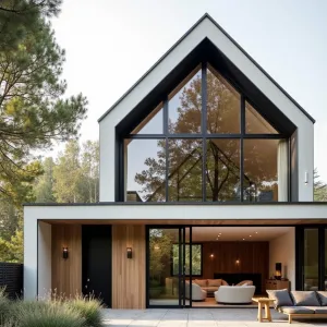 A-Frame Chic with a Pinch of Glass
