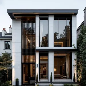 Modern Marvel with Glassy Graces