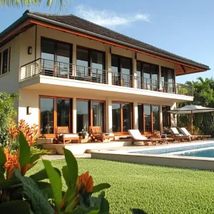 Sunlit Dreams: A Tropical Oasis