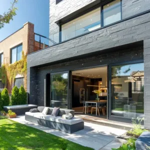 Graphite Grey Accent Wall