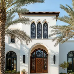 Delightful Arches and Palm Whispers