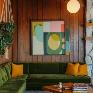 Groovy Green Corner Retreat