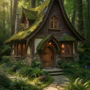 The Enchanted Mossy Abode