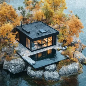 Modern Lakefront Sanctuary