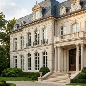 Parisian Chateau With Grand Garden Approach