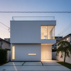 Quiet Slate Courtyard Cube