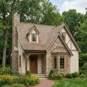 Stone Gable Garden Nook Cottage