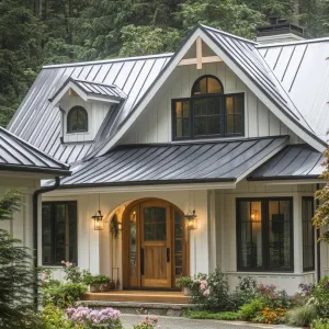 Rustic Charm in Evergreen Wonder