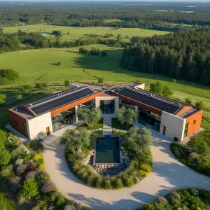 Embrace the Curve: A Serene Hillside Gem