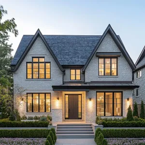 Gabled Brilliance in Quiet Suburbia