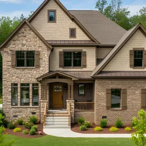 Suburban Splendor with Brick and Charm
