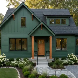 Spruce and Copper Porch Cottage