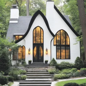 Gothic Grace: A Modern Tudor Escape