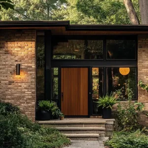 Brick Facade Bonanza: Seventies Style
