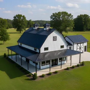 Midnight Cupola Gambrel Barndo