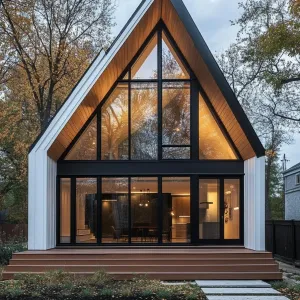 A-Frame Extravaganza: Modern Glimpse