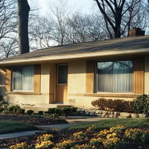 Brick Ranch Harmony: Nature’s Embrace