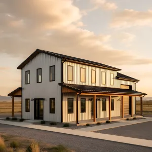 Golden Horizon Steel Homestead