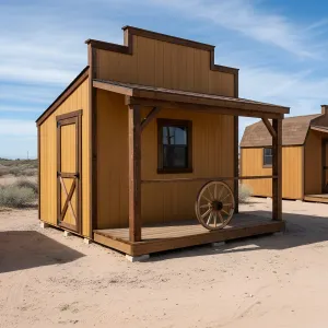 Desert Outpost False-Front Shed