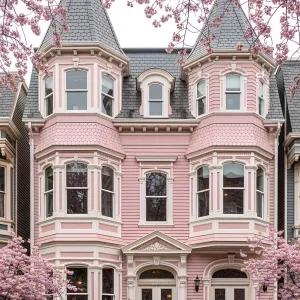 Tickled Blush Turret Tower