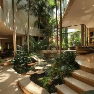 Preview of Modern Tropical House Oasis
