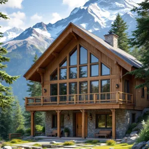 Charming Cabin with a Verdant Vista
