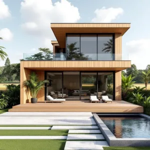 Sleek Serenity by the Shore