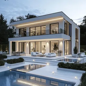 Luxury Minimalist Mansion
