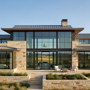 Rustic Modern Oasis in the Lone Star State