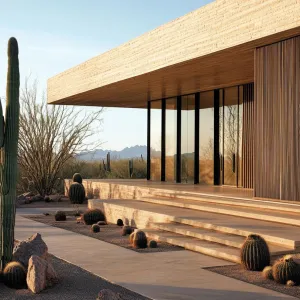 Cactus-Clad Dream in the Desert